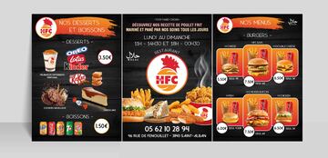 Objets publicitaires et site internet pour un restaurant à Grenade - HFC
